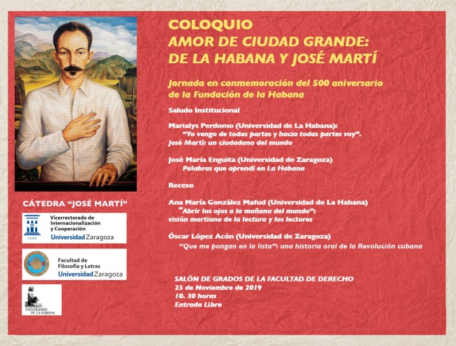 Amor de Ciudad Grande: de La Habana y José Martí