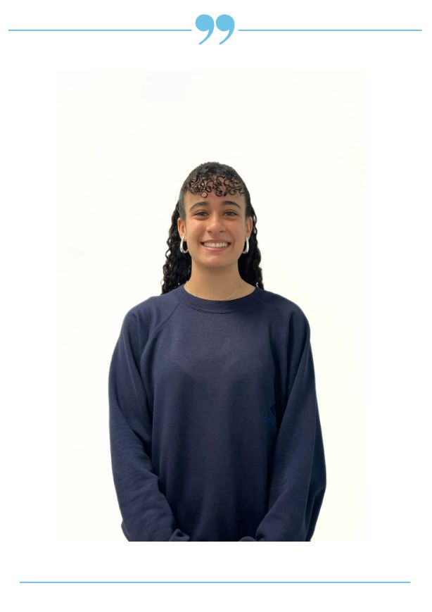 Raquel Mayayo (Alumna de 2º de Geografía y Ordenación del Territorio)