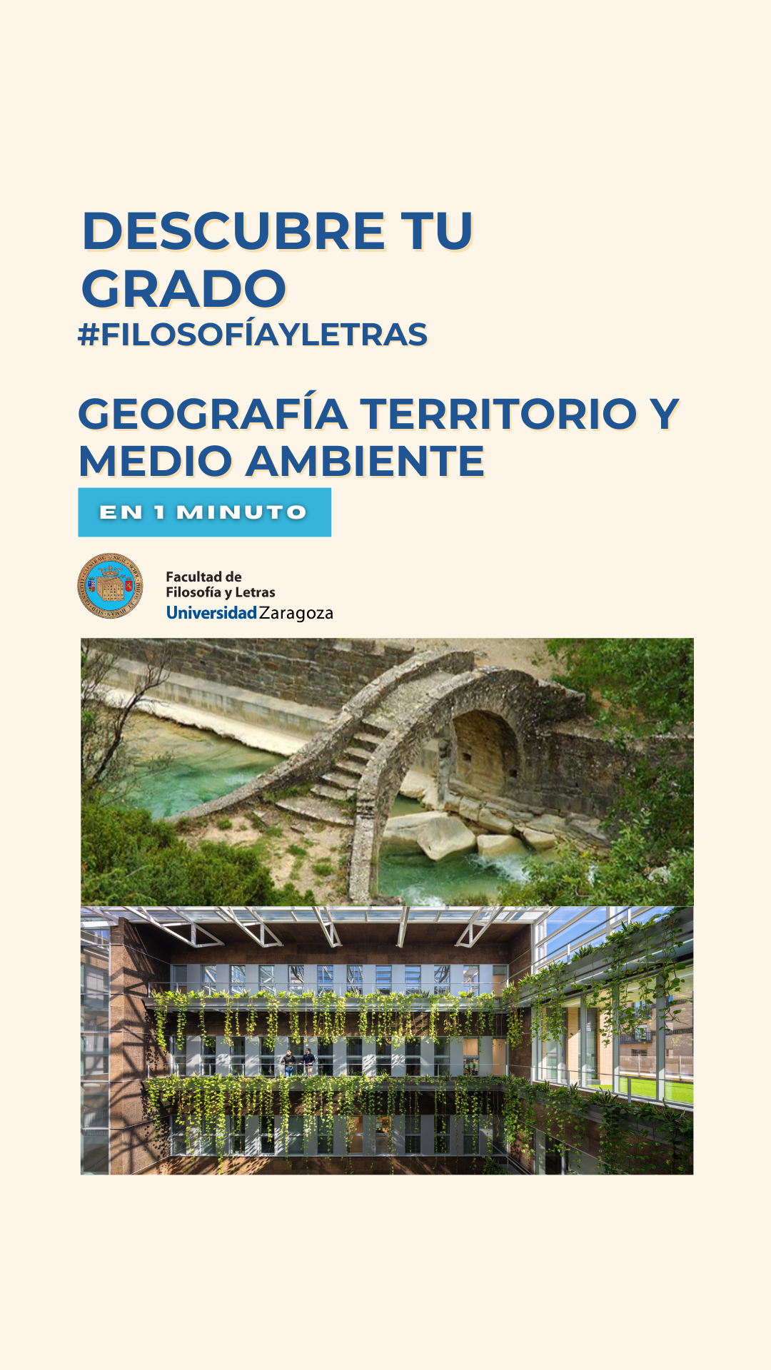 Grado en Geografía, Territorio y Medio Ambiente 