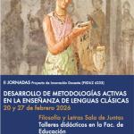 II Jornadas del PIIDUZ Desarrollo de metodologías activas en la enseñanza de lenguas clásicas