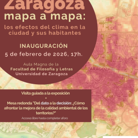 Zaragoza, mapa a map