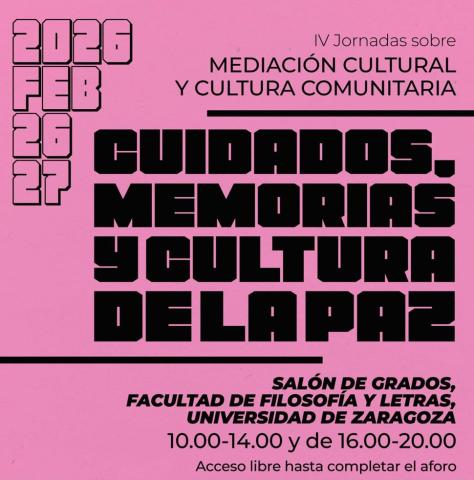 IV Jornadas mediación cultural y cultura comunitaria