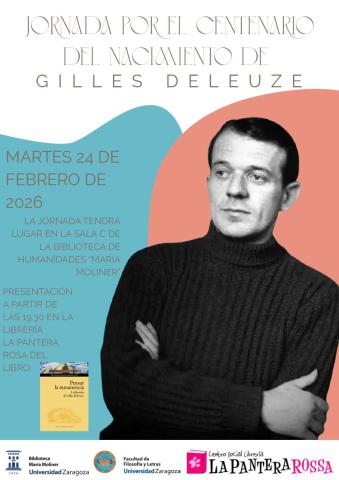 Jornada por el centenario del nacimiento de Gilles Deleuze