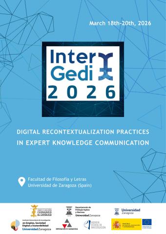 Congreso InterGedi2026. 'Digital Recontextualization Practices in Expert Knowledge Communication' 
