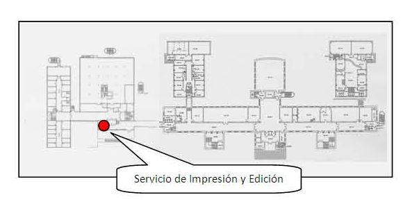 Plano localización Reprografía