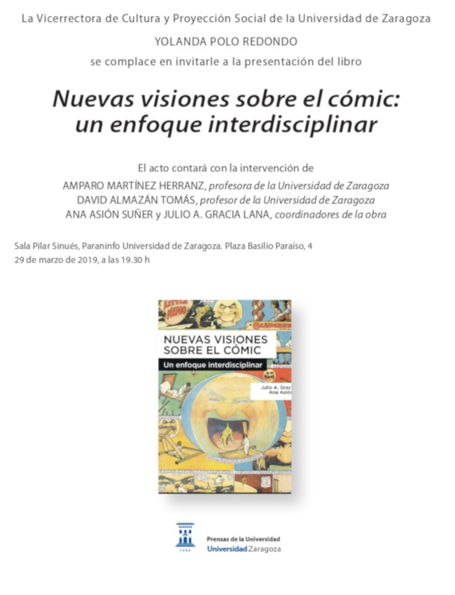 Nuevas visiones sobre el cómic: un enfoque interdisciplinar