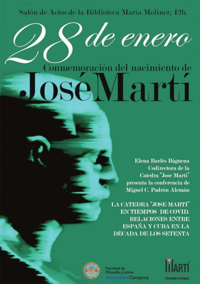 Cátedra José Martí: Conmemoración del nacimiento de José Martí