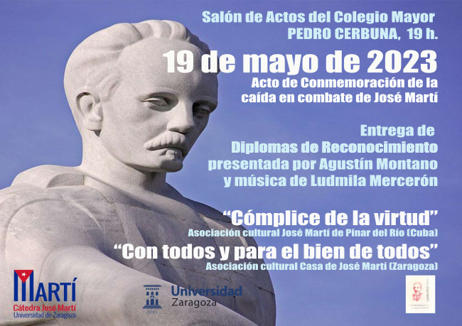 Entrega de diplomas de reconocimiento - Cátedra José Martí