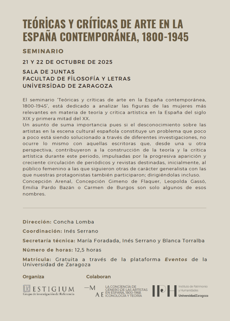 Teóricas y críticas de arte en la España contemporánea