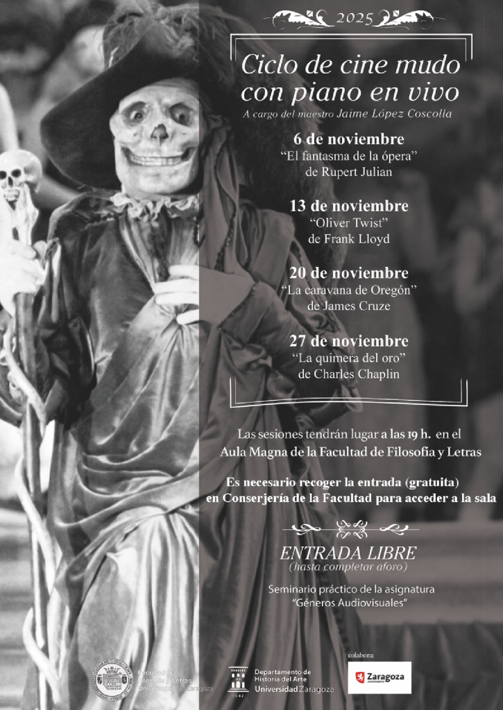 Ciclo de cine mudo con piano en vivo
