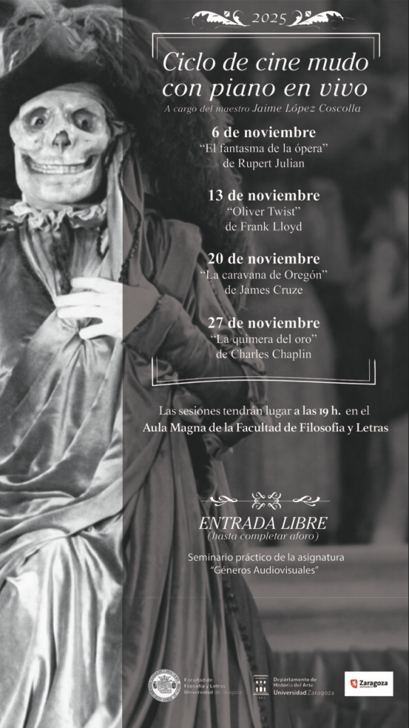 Ciclo de cine mudo con piano en vivo 